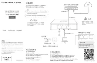 mercury水星S12P V1.0快速安装指南 2.0.0